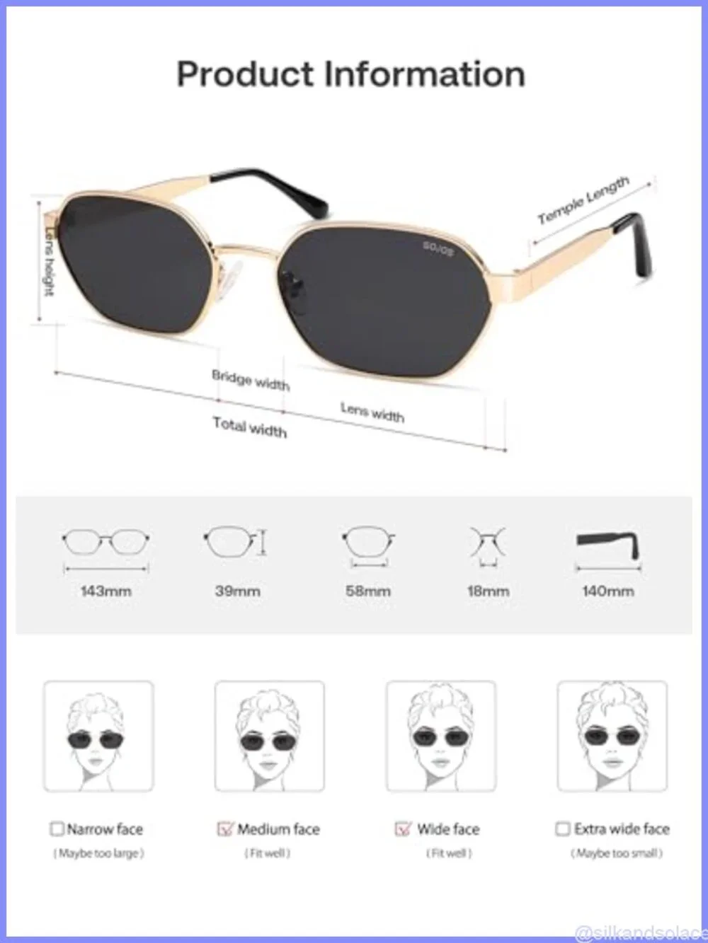 Polarized Hexagon Sunglasses UV400 Retro Metal Frame Unisex